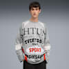 Nine To Five Long Sleeve Unisex Jersey, Gray Echo, small-AUS