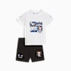 BMW M Motorsport Essentials Short Sleeve Set Toddlers, PUMA White, small