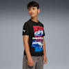 BMW M Motorsport Kids Block T-shirt voor jongeren, PUMA Black, small
