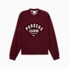 PUMA x PORSCHE LEGACY Lifestyle Knit Crew Neck Men, Ruby Shimmer, small-SEA