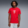 T-shirt à écusson ton sur ton Sportswear Scuderia Ferrari Homme, Rosso Corsa, small