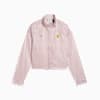 Scuderia Ferrari HP Premium Jacket Women, Mauve Mist, small-SEA