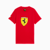 Scuderia Ferrari Sportswear Coloured Big Shield Tee Youth, Rosso Corsa, small-SEA