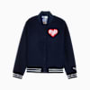 Sticker Pack Varsity Jacket Men, PUMA Navy, small