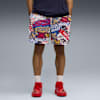 Hooper Hotline Men's 7" Basketball Shorts, For All Time Red-AOP, small