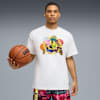 Hooptopia Is Life Tee Men, PUMA White, small-THA