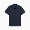 MATTR Houndstooth Golf Polo Men, Deep Navy, small