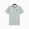 PUMA x REIGNING CHAMP MATTR Men's Golf Polo, Warm White-Green Terrain, small-AUS