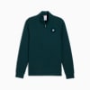 PUMA x REIGNING CHAMP CLOUDSPUN Fleece Men's Quarter-Zip Top, Green Terrain, small-AUS