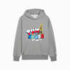 Paris Graphic Hoodie Men, Medium Gray Heather, small