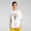 NEKOSAN x HOOPS DYLAN Graphic Oversized T-Shirt Unisex, PUMA White, small
