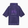 NEKOSAN x HOOPS DYLAN Overdye Hoodie Tee Unisex, Lavender Alert, small