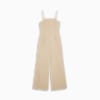 GAME ON Wide Leg Jumpsuit Women, Light Sand, small-SEA