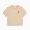 GAME ON Graphic Baby Tee Women, Light Sand, small-IDN