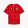 Scuderia Ferrari Monza Men's Graphic Tee, Rosso Corsa, small