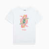 Las Vegas Card Graphics Women's Tee, PUMA White, small