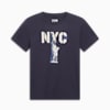 Camiseta para mujer Big Liberty NYC Flagship, New Navy, small