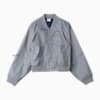 เสื้อบอมเบอร์ทอ DARE TO สำหรับผู้หญิง, Gray Fog, small-THA