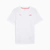 F1® Small Logo T-shirt voor heren, PUMA White, small