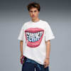 A$AP ROCKY x PUMA Men's Flacko Smile Tee, PUMA White, small-AUS