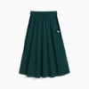 T7 Woven Midi Skirt Women, Green Terrain, small-SEA