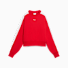 T7 Over-Oversized Crew Women, For All Time Red, small