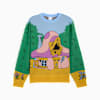 FENTY x PUMA x SMURFS Unisex Knit Crew Sweat, Day Dream, small-AUS
