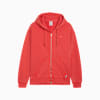 MMQ Full-Zip Hoodie Men, Fierce Red, small