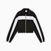 Relaxed Cropped Track Jacket Women, PUMA Black, small-SEA