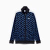 T7 All-Over Print Track Jacket Men, New Navy, small