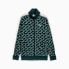 T7 All-Over Print Track Jacket Men, Green Terrain, small