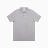 Wardrobe Essentials PUMA Logo Polo Men, Gray Echo, small-SEA