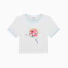 PUMA x CARE BEARS x SESAME STREET Women's Baby Tee, PUMA White, small