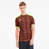 ftblNXT Graphic Men's Football Jersey, Nrgy Peach-Fizzy Yellow, small-SEA