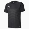 เสื้อเชิ้ตผู้ชายลายกราฟิก ftblPLAY, Puma Black-Asphalt, small-THA