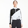 Stretch Knit Women's Training Track Jacket, Puma Black-Puma White, small-SEA