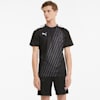 teamLIGA Graphic Men's Football Jersey, Puma Black-Puma White, small-SEA