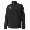 teamRISE Sideline Football Jacket Men, Puma Black-Puma White, small-SEA