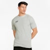 teamFINAL Casuals Men's Football Tee, Light Gray Heather, small-SEA