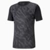 individualRISE Graphic Men's Football Tee, Puma Black-Asphalt, small-SEA
