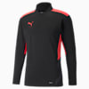 individualCUP Training Quarter-Zip Men's Football Top, Puma Black-Sunblaze, small-SEA