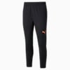 individualFINAL Training Men's Football Pants, Puma Black-Neon Citrus, small-SEA