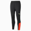 individualFINAL Football Training Pants Men, Puma Black-Fiery Coral, small-SEA