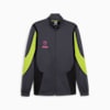 KING Pro Men's Football Jacket, Strong Gray-Electric Lime, small