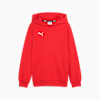 teamGOAL Football Casuals Hoody Youth, PUMA Red-PUMA White, small