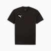 teamRISE Men's Logo Jersey, PUMA Black-PUMA White, small-THA