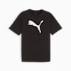 เสื้อฟุตบอลผู้ชายผ้าฝ้ายแต่งโลโก้ teamRISE, PUMA Black-PUMA White, small-THA