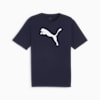 เสื้อฟุตบอลผู้ชายผ้าฝ้ายแต่งโลโก้ teamRISE, PUMA Navy-PUMA White, small-THA