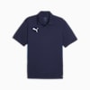 teamGOAL Men's Football Polo, PUMA Navy-PUMA White-Persian Blue, small-SEA