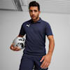 teamGOAL Men's Football Polo, PUMA Navy-PUMA White-Persian Blue, small-SEA